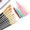 Acrylic Paint Brushes, 6 Packs / 60 pcs Nylon Hair Paint Brush Set for All Purpose Oil Watercolor Painting Artist Professional Kits
